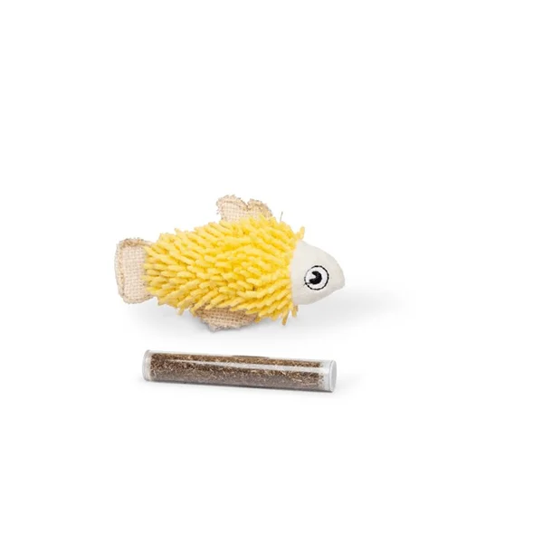 Budz Fish Cat Toy with Catnip Pocket - Available in 4 Colours