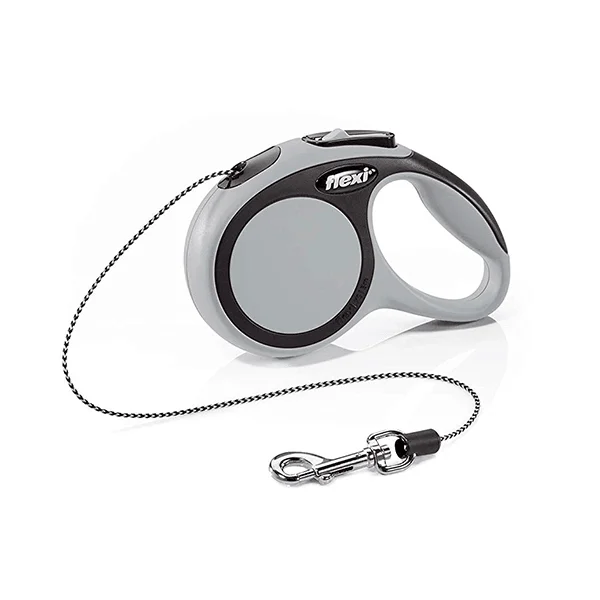 Flexi Comfort Grey Retractable Leash - Cord