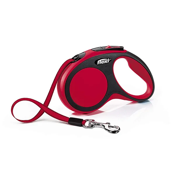 Flexi Comfort Red Retractable Leash - Tape