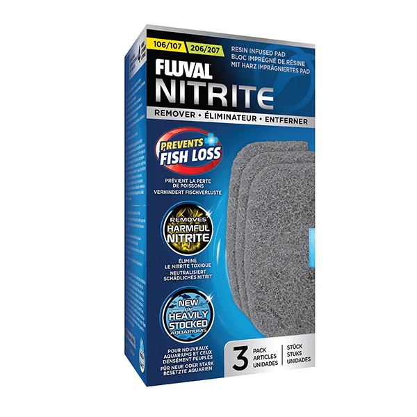 Fluval 106/206 & 107/207 Nitrite Remover - 3 Pack