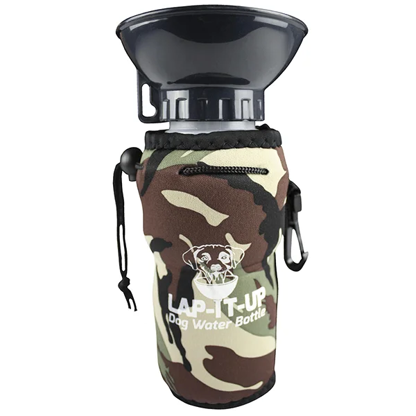 Lap-It-Up Dog Water Bottle - Camo