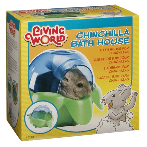 Living World Chinchilla Bath House