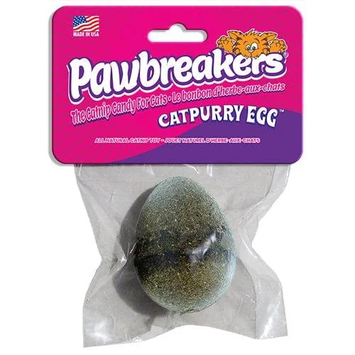 Pawbreakers! Catpurry Egg Catnip Toy 68g