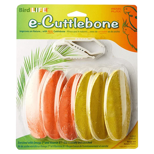 Penn Plax Mango & Banana Cuttlebones - 6 Pack