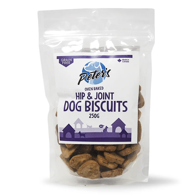 Peter's Oven Baked Grain Free Hip & Joint Dog Biscuits