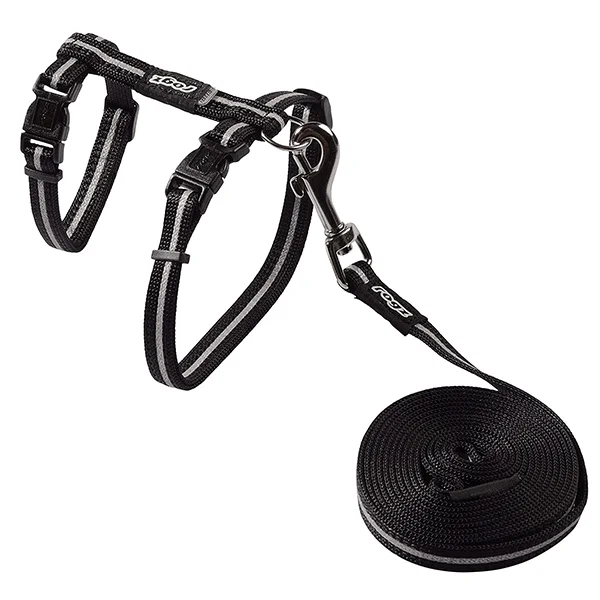 Rogz Alley Cat Harness & Lead Set - Small