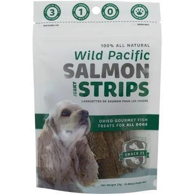 Snack 21 Wild Pacific Salmon Jerky Strips - 25 g