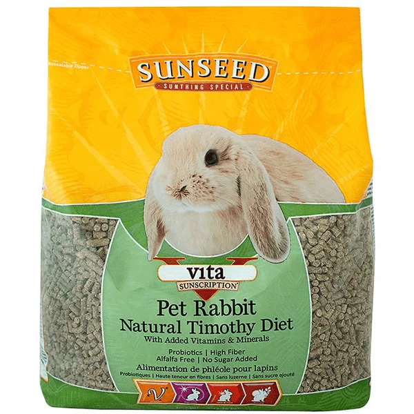 Sunseed Vita Sunscription Rabbit Timothy Diet - 2.26 kg