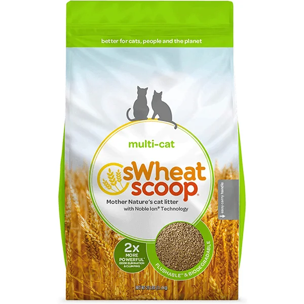 sWheat Scoop Multi Cat Litter - 11.4 kg