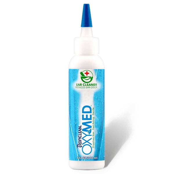 TropiClean OxyMed Ear Cleaner - 118 mL