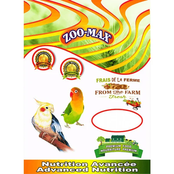 Zoo-Max Economax Cockatiel & Lovebird - 907 g