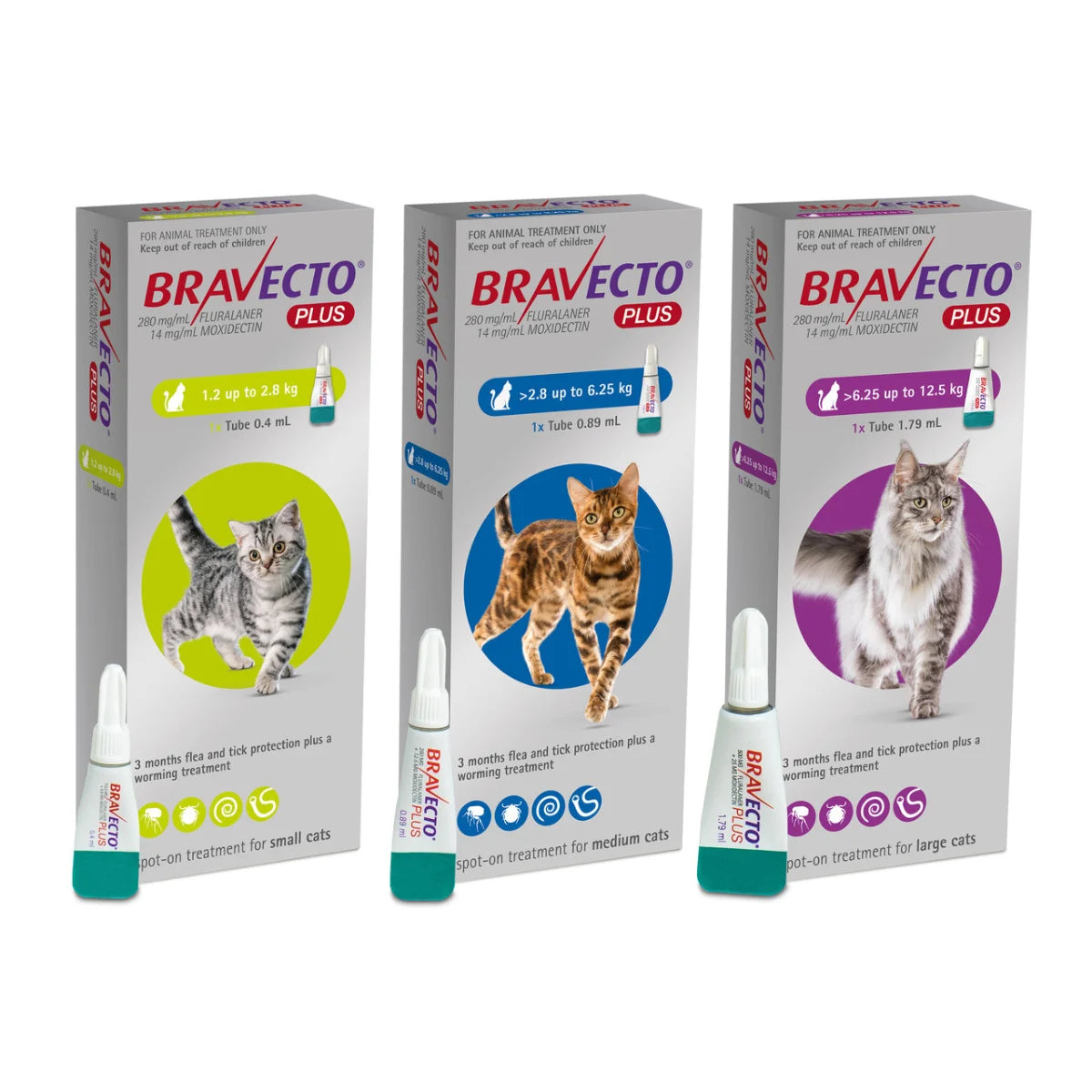 Bravecto Plus Spot-on For Cats