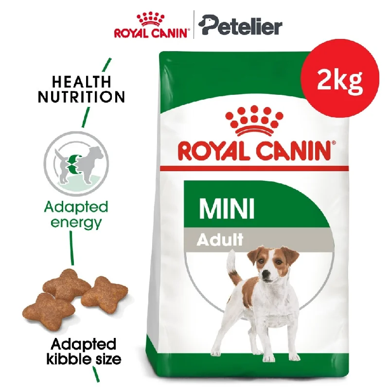 Royal Canin Mini Adult 2kg Dry Dog Food - Size Health Nutrition